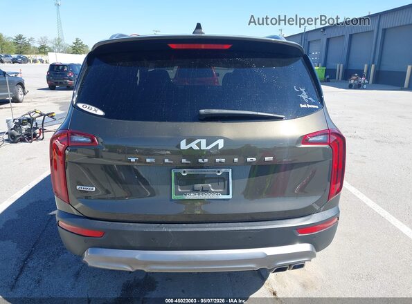 5XYP6DHC7NG317522 2022 KIA TELLURIDE Коричневый 