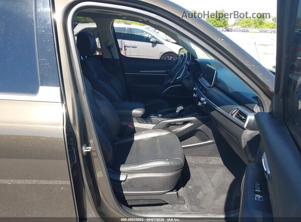 5XYP6DHC7NG317522 2022 KIA TELLURIDE Коричневый Вид салона спереди