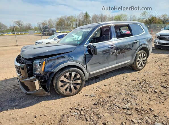 5XYP6DHC8NG201102 2022 KIA TELLURIDE Black Przód lewy