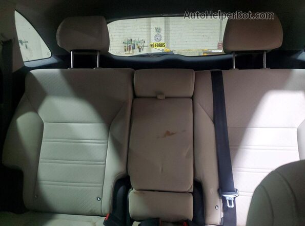 5XYPG4A36GG080581 2016 KIA SORENTO Бордовый Вид задних сидений