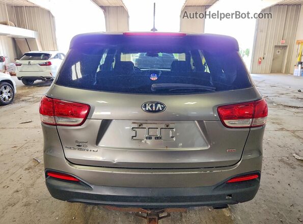5XYPG4A39GG057733 2016 KIA SORENTO Gray Vista trasera