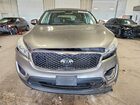 2016 Kia Sorento L Gray vin: 5XYPG4A39GG057733