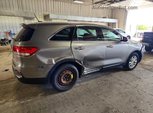 5XYPG4A39GG057733 2016 KIA SORENTO Gray Trasero derecho