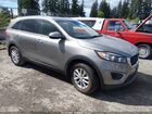 2016 Kia Sorento 2.4l Lx Gray vin: 5XYPG4A39GG104226