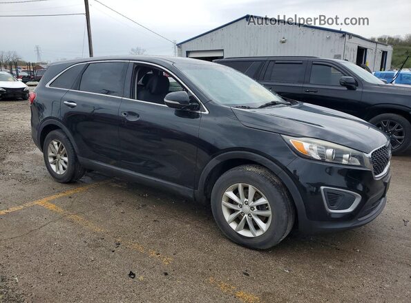 5XYPG4A39GG111144 2016 KIA SORENTO Black Передня права чверть