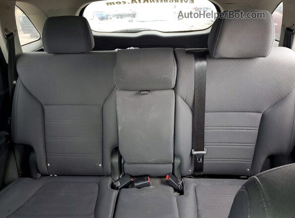 5XYPG4A39GG111144 2016 KIA SORENTO Black Вид задніх сидінь