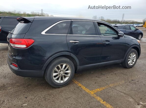 5XYPG4A39GG111144 2016 KIA SORENTO Black Задня права чверть