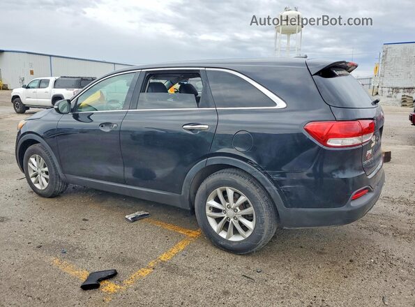 5XYPG4A39GG111144 2016 KIA SORENTO Black Задня ліва чверть