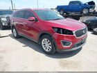 2017 Kia Sorento 2.4l Lx Red vin: 5XYPG4A39HG282865