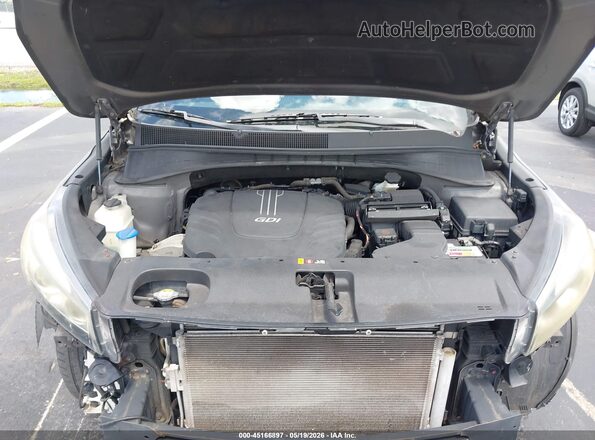 5XYPG4A56GG027431 2016 KIA SORENTO Бежевый Вид сзади