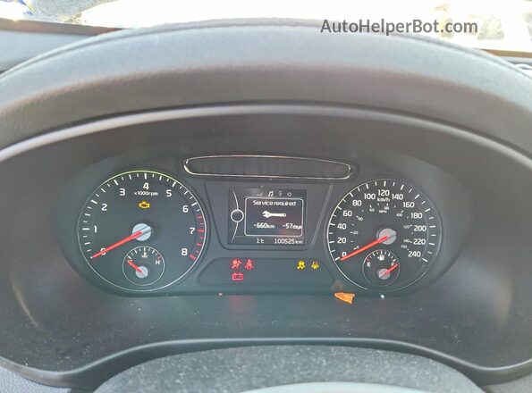 5XYPGDA14JG351093 2018 KIA SORENTO Черный Вид щитка приборов