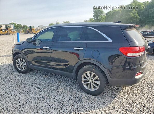 5XYPGDA30GG033174 2016 KIA SORENTO Черный Задняя левая четверть