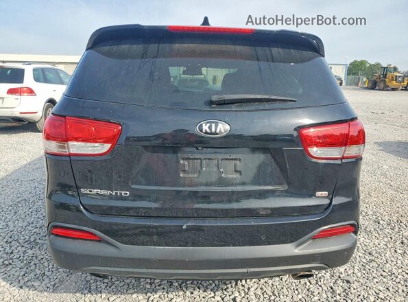 5XYPGDA30GG033174 2016 KIA SORENTO Черный Вид сзади