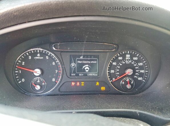 5XYPGDA30GG033174 2016 KIA SORENTO Черный Вид щитка приборов
