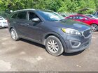 2016 Kia Sorento 2.4l Lx Gray vin: 5XYPGDA30GG179736