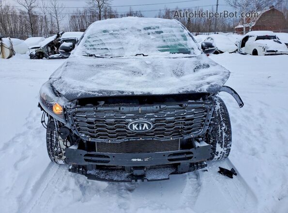 5XYPGDA30LG686288 2020 KIA SORENTO Черный Вид спереди