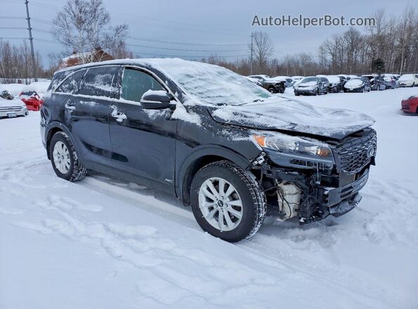 5XYPGDA30LG686288 2020 KIA SORENTO Черный Передняя правая четверть