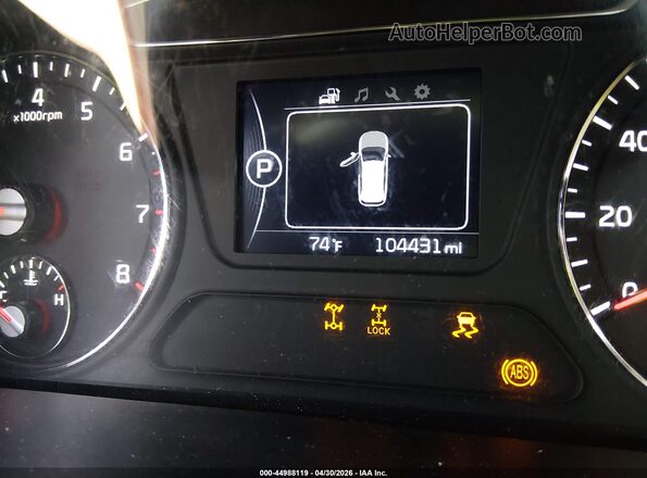 5XYPGDA33GG162705 2016 KIA SORENTO Серый 
