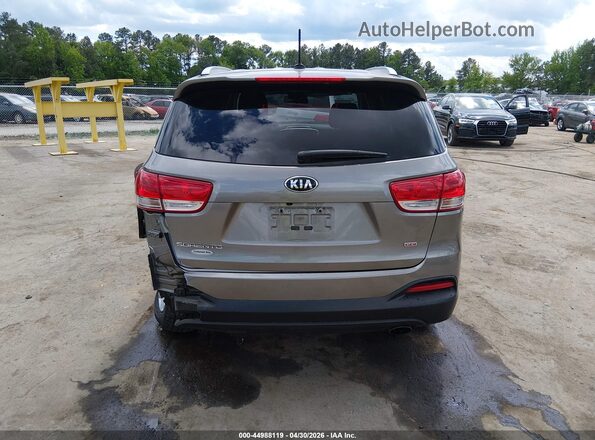5XYPGDA33GG162705 2016 KIA SORENTO Серый 