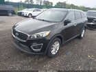 2016 Kia Sorento 2.4l Lx Black vin: 5XYPGDA36GG102689