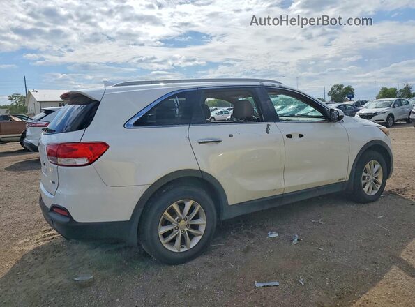 5XYPGDA38GG049512 2016 KIA SORENTO White Задня права чверть