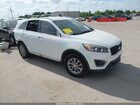 2018 Kia Sorento 2.4l Lx White vin: 5XYPGDA39JG359093