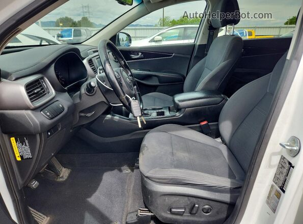 5XYPGDA3XGG025986 2016 KIA SORENTO White Widok wnętrza z przodu