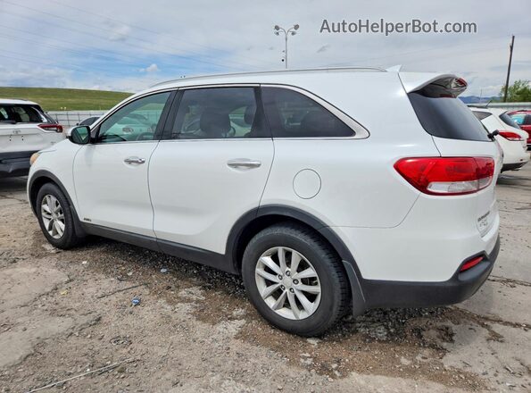 5XYPGDA3XGG025986 2016 KIA SORENTO White Tył lewy