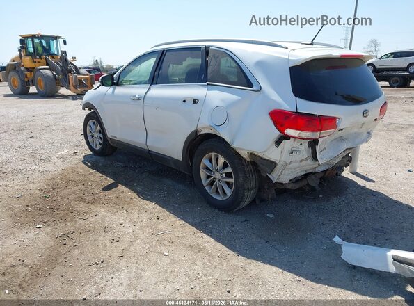 5XYPGDA50HG292072 2017 KIA SORENTO Белый Задняя левая четверть
