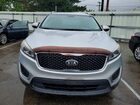 2016 Kia Sorento Lx V6 Silver vin: 5XYPGDA52GG018452