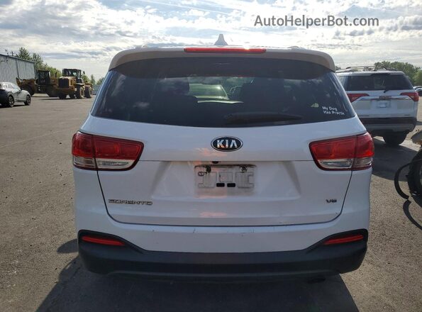 5XYPGDA52GG025532 2016 KIA SORENTO Белый Вид сзади