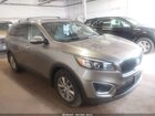 2017 Kia Sorento 3.3l Lx Gray vin: 5XYPGDA52HG205191