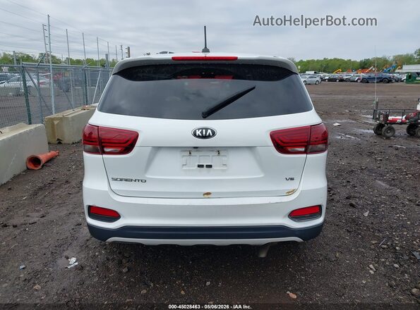 5XYPGDA52KG565231 2019 KIA SORENTO White 