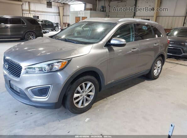 5XYPGDA55GG161816 2016 KIA SORENTO Gray Przód lewy