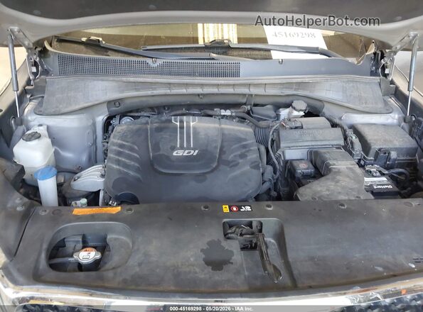 5XYPGDA55GG161816 2016 KIA SORENTO Gray Widok z tyłu