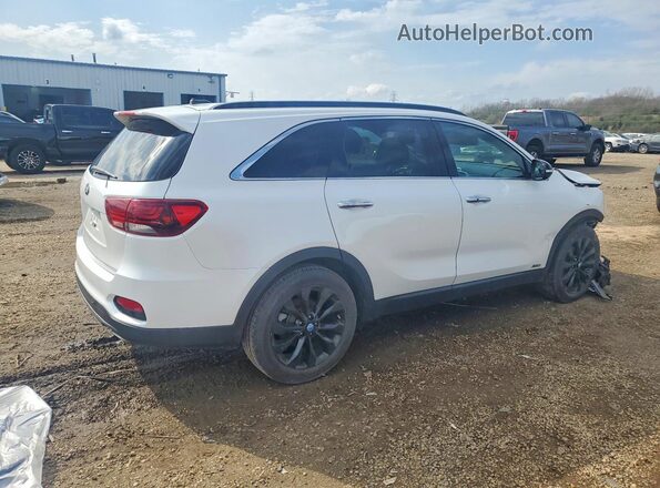 5XYPGDA57LG686337 2020 KIA SORENTO Белый Задняя правая четверть