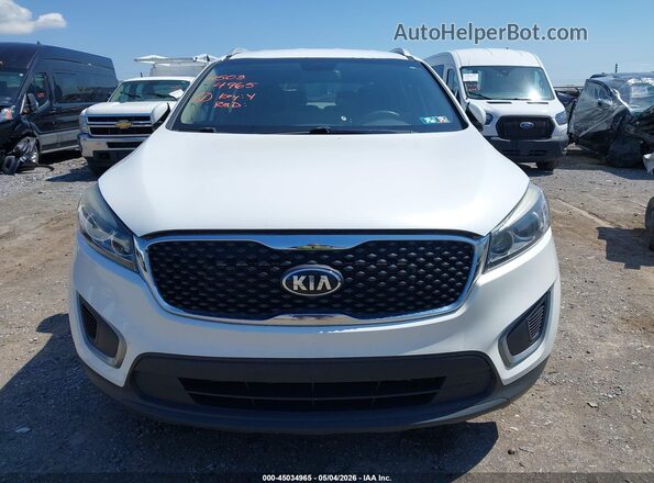 5XYPGDA58GG003180 2016 KIA SORENTO Белый Вид щитка приборов