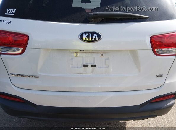5XYPGDA58GG178013 2016 KIA SORENTO Белый 