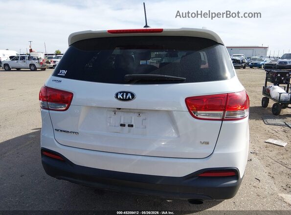 5XYPGDA58GG178013 2016 KIA SORENTO Белый 