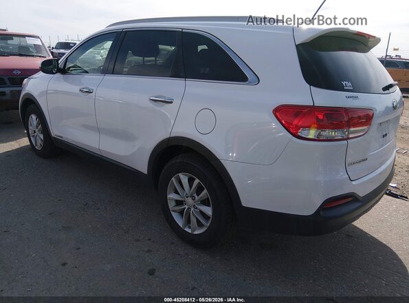 5XYPGDA58GG178013 2016 KIA SORENTO Белый Задняя левая четверть