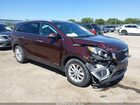 2017 Kia Sorento 3.3l Lx Red vin: 5XYPGDA59HG250015