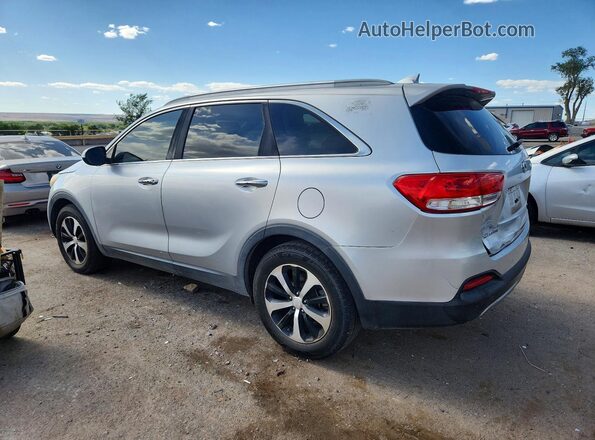 5XYPH4A13GG027610 2016 KIA SORENTO Silver Trasero izquierdo