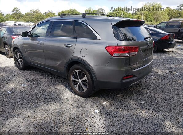 5XYPH4A15GG185477 2016 KIA SORENTO Коричневый Задняя левая четверть