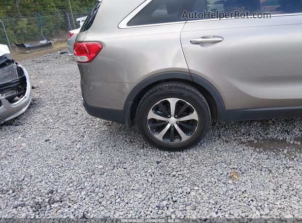 5XYPH4A15GG185477 2016 KIA SORENTO Коричневый Вид спереди