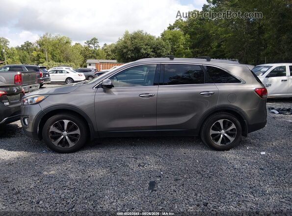 5XYPH4A15GG185477 2016 KIA SORENTO Коричневый Панорамный вид салона 360°