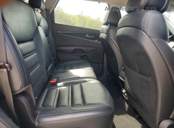 5XYPH4A50GG153751 2016 KIA SORENTO Серый Вид задней части салона