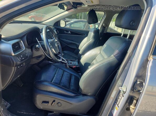 5XYPH4A54LG656029 2020 KIA SORENTO Серый Вид салона спереди