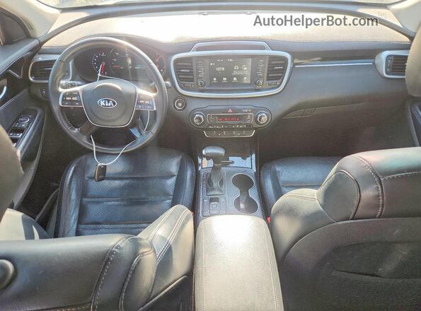 5XYPH4A54LG656029 2020 KIA SORENTO Серый Вид панели приборов