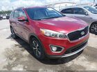 2017 Kia Sorento 3.3l Ex Red vin: 5XYPH4A55HG230471