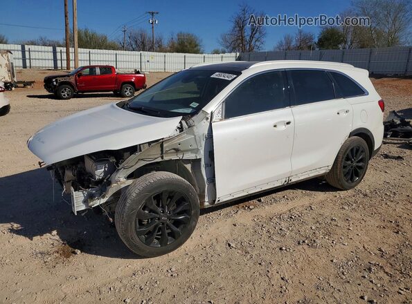 5XYPH4A58LG669351 2020 KIA SORENTO Белый Передняя левая четверть